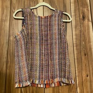 Anthropologie woven tank
